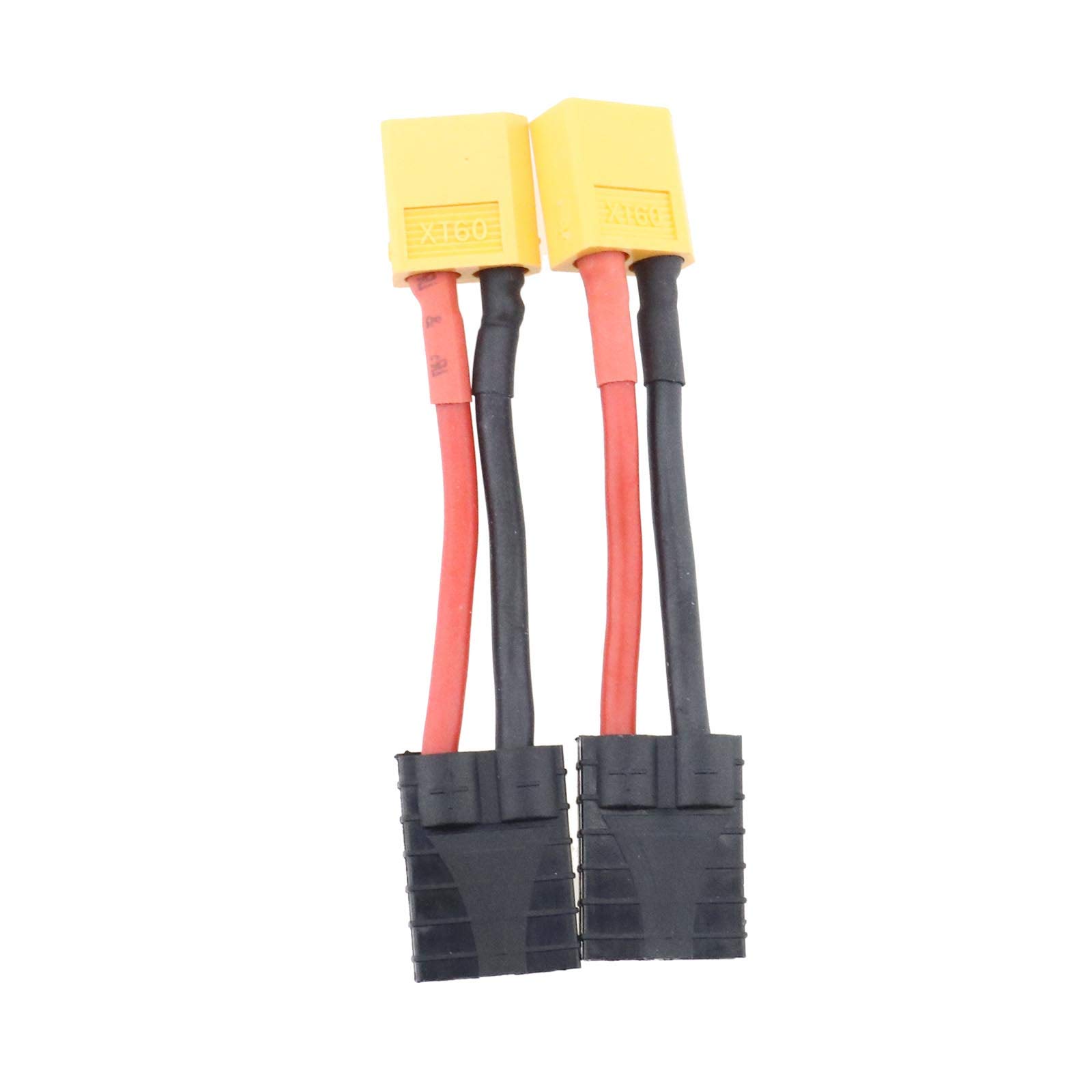 OTOTEC 2Pcs XT60 Male to Female Connector Adaptor Plug 14AWG with 8cm Cable for RC UAV Car Charger LiPo Battery Connector