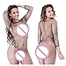 Women's Net Lingerie, Mosunx(TM) Babydoll Nightwear G-string Sleepwear (Free size, Black)