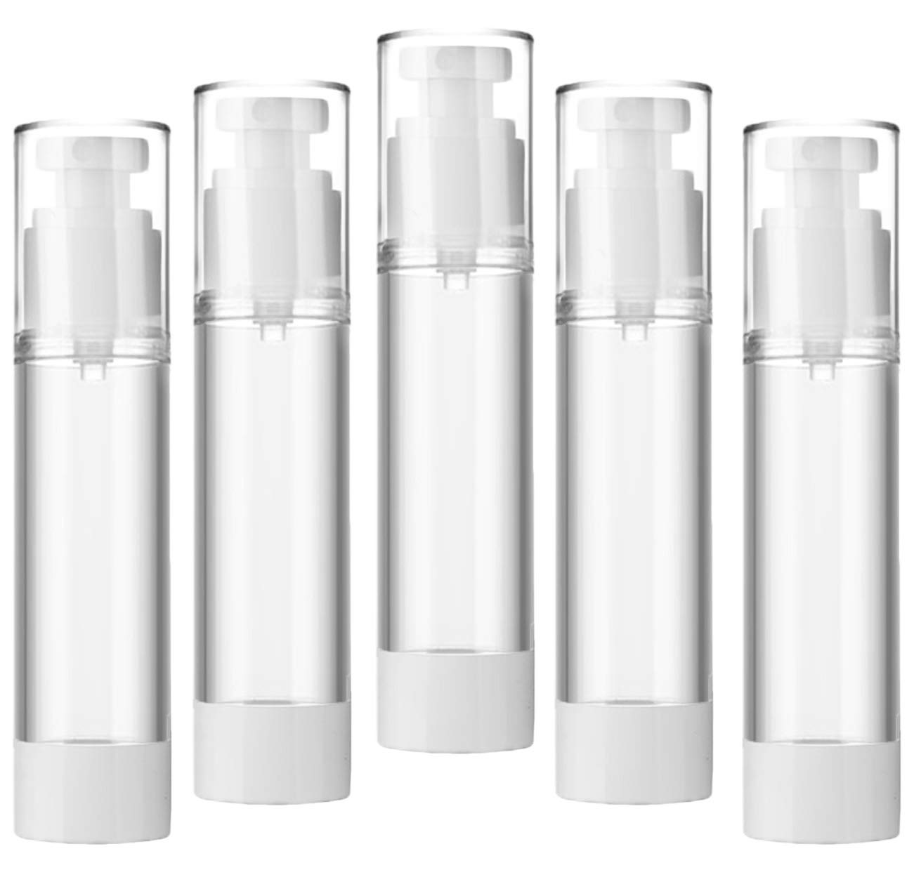 【Made in USA】100ml(3.4oz) Airless Pump Bottles Vacuum