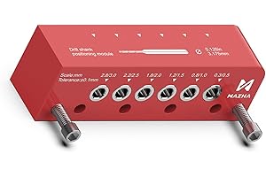 Borehole Positioner Locator Round Rod Center Drilling Fixture Hand Tool for Hobby Model Making Accessories Professional Round
