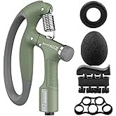 Kit Hand Grip Exercitador de Mãos e Dedos Ajustável 5 a 100kg Para Força Resistência Fisioterapia e Reabilitação Com Contador