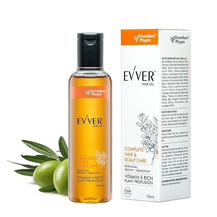 Essentium Phygen Evver Bhringraj Brahmi Vitamin E rich Hair Oil, 100 ml
