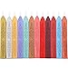 Mudder 12 Pieces Antique Sealing Wax Sticks with Wick for Retro Vintage Wax Seal Stamp, 12 Colors