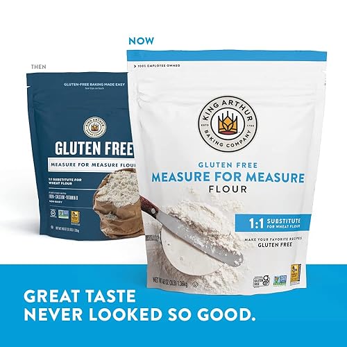 King Arthur Gluten Free Flour Substitute For Baking Gluten-Free
