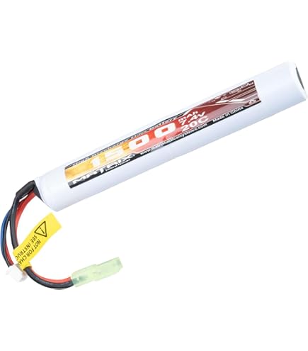 Amazon.com: Evike Airsoft - Matrix High Performance 7.4V Stick Type Airsoft LiPo Battery (Model: 1000mAh / 20C / Small Tam & Short Wire) : Sports & Outdoors Amazon.com: Evike Airsoft - Matrix High Performance 7.4V Stick Type Airsoft LiPo Battery (Model: 1000mAh / 20C / Small Tam & Short Wire) : Sports & Outdoors