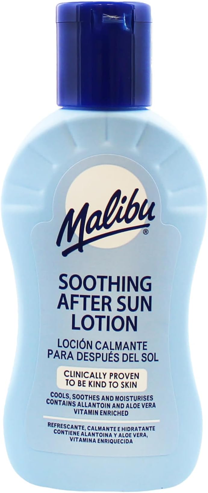Malibu After Sun Lotion 100ml Soothing Aloe Vitamin E Allantoin