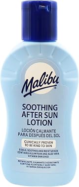 Malibu After Sun Lotion 100ml Soothing Aloe Vitamin E Allantoin
