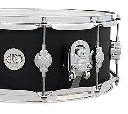 DW Design Series Maple Snare Drum - 6x14, Black Satin