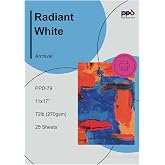 PPD 25 Sheets 11x17" Fine Art Inkjet Paper Printable Photo Rag Fine Art
