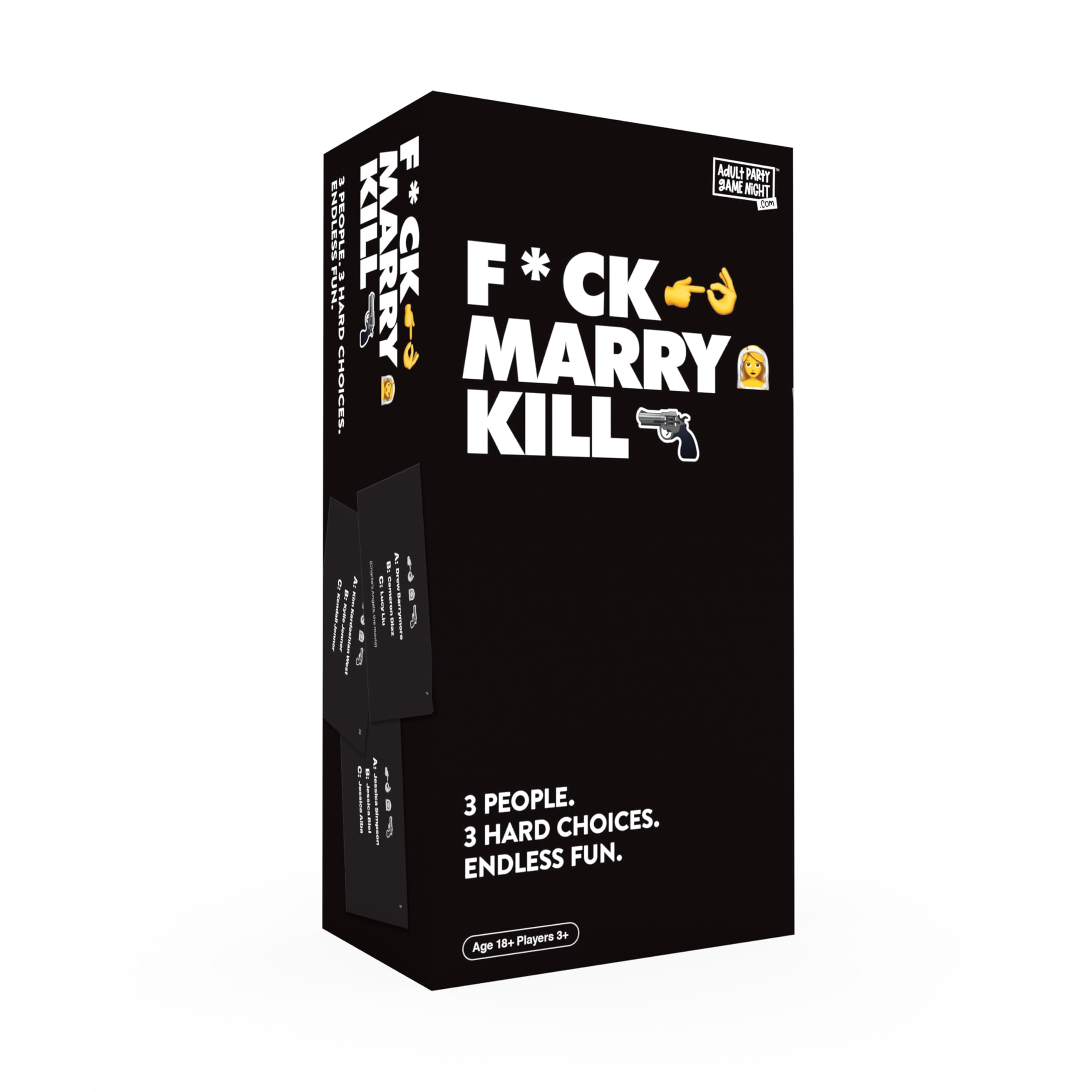 Menkind Imagination Gaming F*ck Marry Kill | The Adult Themed Card Game of Who You'd Do…
