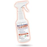 Dust Mite Killer Spray by Mite-B-Gone 16oz | Naturally Kills Human Mites, Chicken, Bird, Dust, Spider, Rat, Turkey, Carpet Mites | Family & Pet Safe Treatment for Homes, Furniture, Bedding & Farms