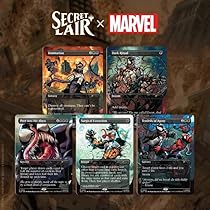 Magic the Gathering Secret Lair x Marvel's Spider-Man: Venom