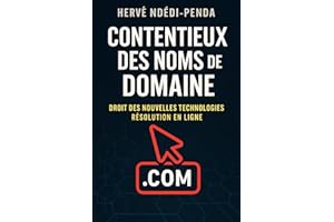 DROIT DES NOUVELLES TECHNOLOGIES ET PROPRIÉTÉ INTELLECTUELLE: CONTENTIEUX DES NOMS DE DOMAINE ET RÉSOLUTION EN LIGNE