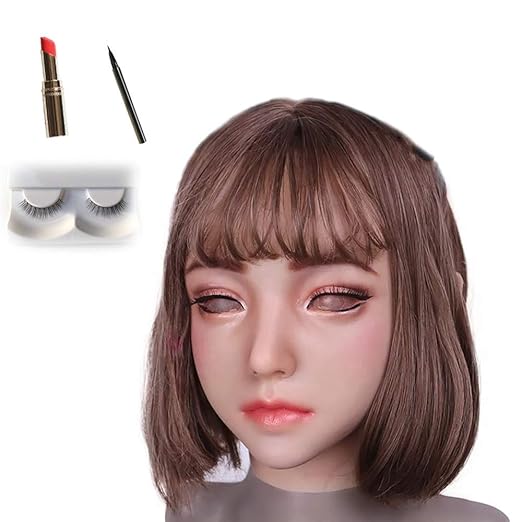 Amazon フィメールマスク 正規品 女装マスク メイク 男の娘 シリコン