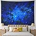 Leofanger Starry Forest Tapestry Wall Hanging Starry Night Tapestry Galaxy Tapestry Mandala Bohemian Tapestry Milky Way Tapestry Night Sky Tapestry Tree Tapestry