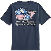 Vineyard Vines Boys Boys' Kentucky Derby Jockey Whale Short-Sleeve Pocket Tee
