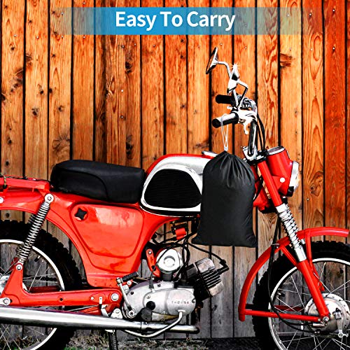 Motorhoes, Senders motorgarage, winterbestendig, waterdicht, 190T motorzeil, outdoor, met slotgaten, stofdicht, dekzeil… - Image 8