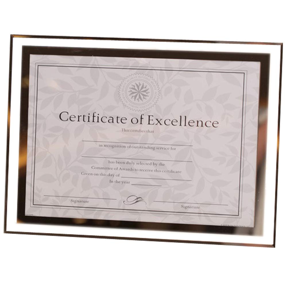 Graces Dawn Crystal Glass Photo Frame Photo/Certificate/Document Size 210mm x 297mm