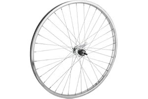 WheelMaster Rear Wheel 26 x 1.75/2.125 36H Bolt On, CB with Trim Kit, Steel, Silver
