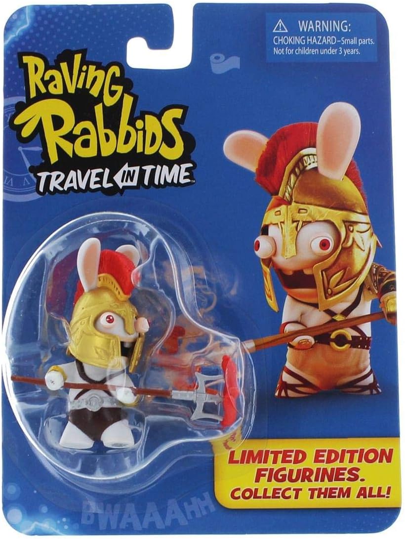 Raving Rabbids "Travel in Time" Collectible Figurine - "Gladiator"