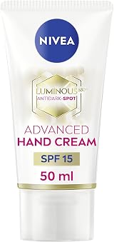 NIVEA LUMINOUS 630 Anti Dark Spot Hand Cream 50ml SPF15 Hyaluronic view 1