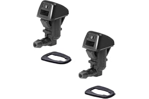 MYDUGIA 7C3Z-17K605-A Front Windshield Washer Nozzles Compatible with 2011-2016 Ford F250 F350 F450 F550,Spray Jet Kit (pack of 2)