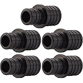 SharkBite 1 x 3/4 Inch Poly Crimp Reducing Coupling, Pack of 5, PEX Pipe, PE-RT, UP060A5