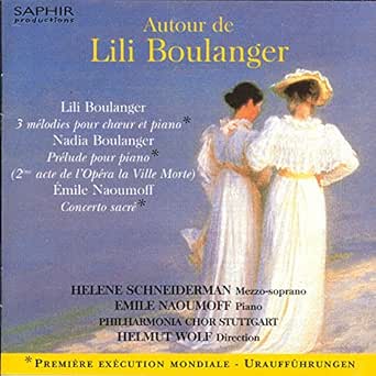 Les Sirenes 1911 Pour Mezzo Soprano Choeur Et Piano Lili Boulanger By Helene Schneiderman Emile Naoumoff Philharmonia Chor Stuttgart Helmut Wolf On Amazon Music Amazon Com