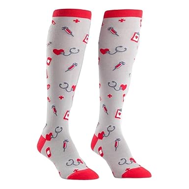  Sock It To Me Nurse Womens Knee High Socks