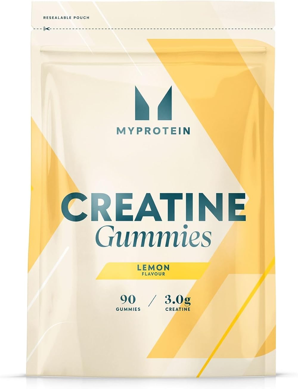 Myprotein Creatine Gummies 3g Serving Electrolyte Enhanced 90 Lemon