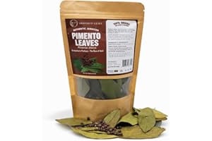 Jamaican Pimento Leaves( 80+ leaves +pack),100% Handpicked in Portland-Home of Jerk-Great from Grilling and Seasoning– Harves
