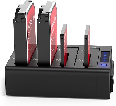 ORICO 40TB 4 Bay USB 3.0 External HDD SSD Docking Station Cloner Tool-Free