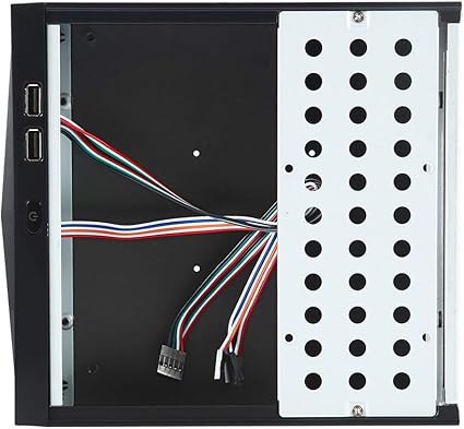 Computer Cases Accessories 1pc E T3 Mini Itx Case 0 8mm Secc Desktop Computer Pc Chassis Support Wall Mount Computers Tablets Network Hardware