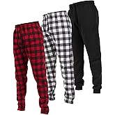 Ultra Performance 3 Pack Mens Open Bottom Sweatpants with Pockets, Casual Sweatpants for Men