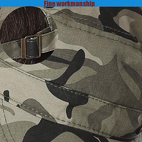 Bluemary Vintage Distressed Baseball Cap, 100% Cotton Novelty Hats, Adjustable Size Hat for Men Women (BUC02)