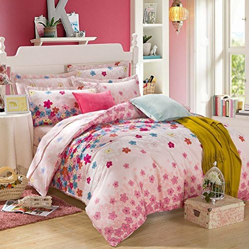 FTSUCQ Exquisite Beauty Linen Bed Sheets Quilt Covers Bed Mattress Bedding Four-PCS Sets,size-2