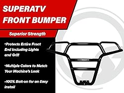 SuperATV Front Bumper for 2014+ Polaris RZR XP/XP 4