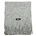Falari Men Knitted Winter Scarf 2098-LIGHTGREY