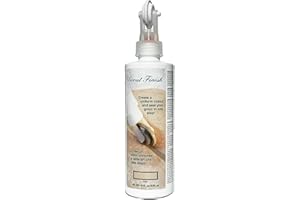 Grout Finish Kit - Color and Seal Grout - Prevent Stains and Create Easy to Clean Grout - Includes 8oz Bottle of Grout Finish