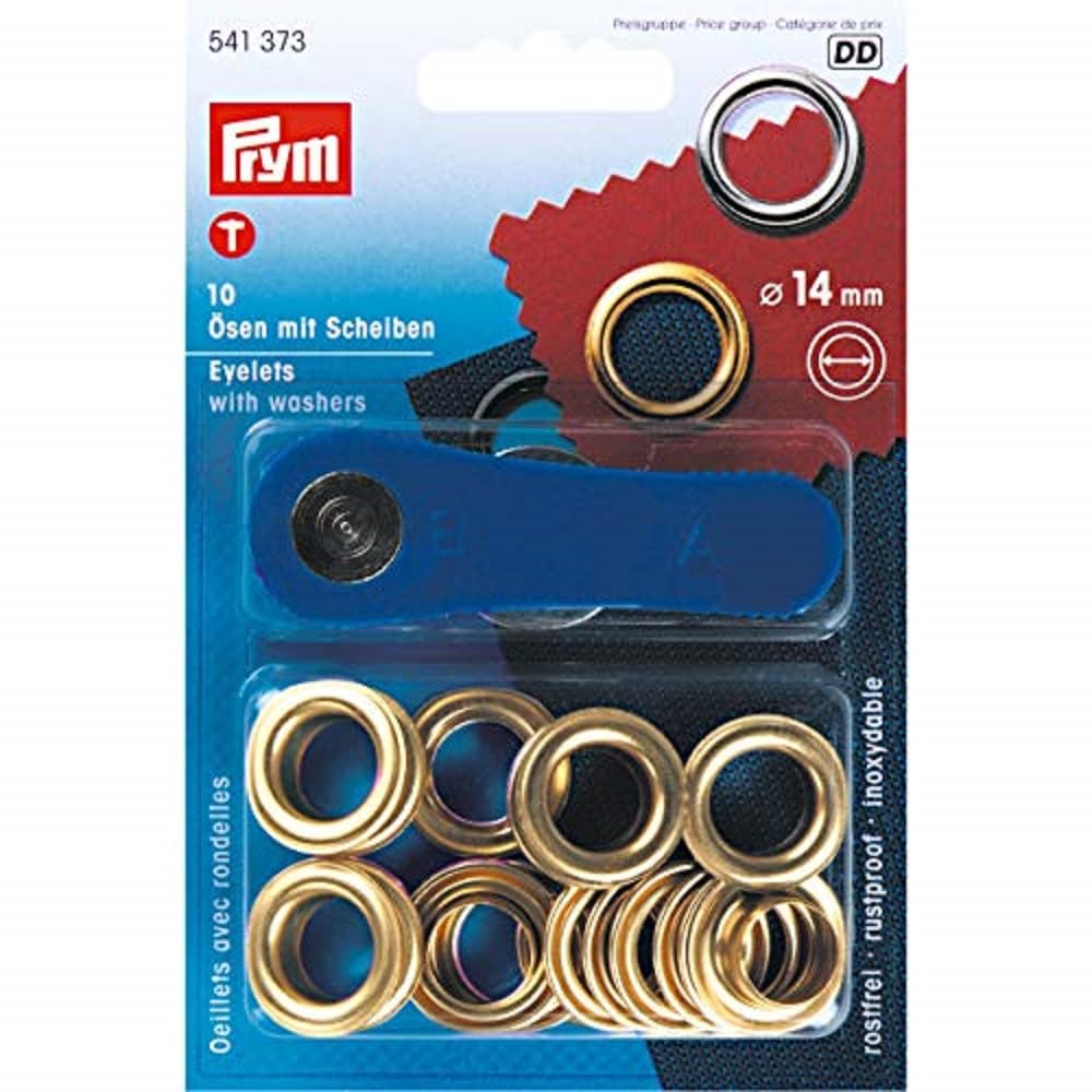 Prym Canvas rings 14mm 10 units