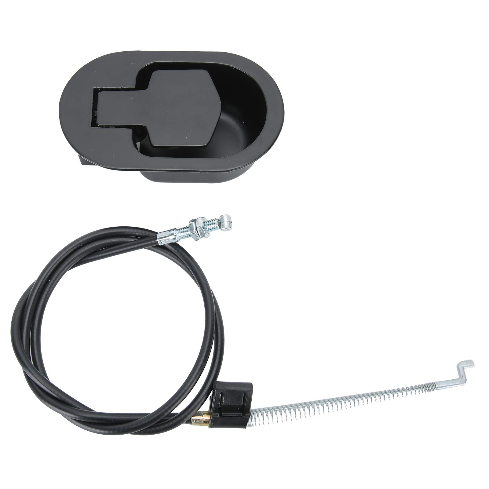 BORDSTRACT Sofa Chair Couch Release Lever Pull Handle, Recliner Replacement Parts, Plastic Sofa Chair Recliner Release Pull Handle Replacement Parts with Cable Pull Recliner Handle(120mm)