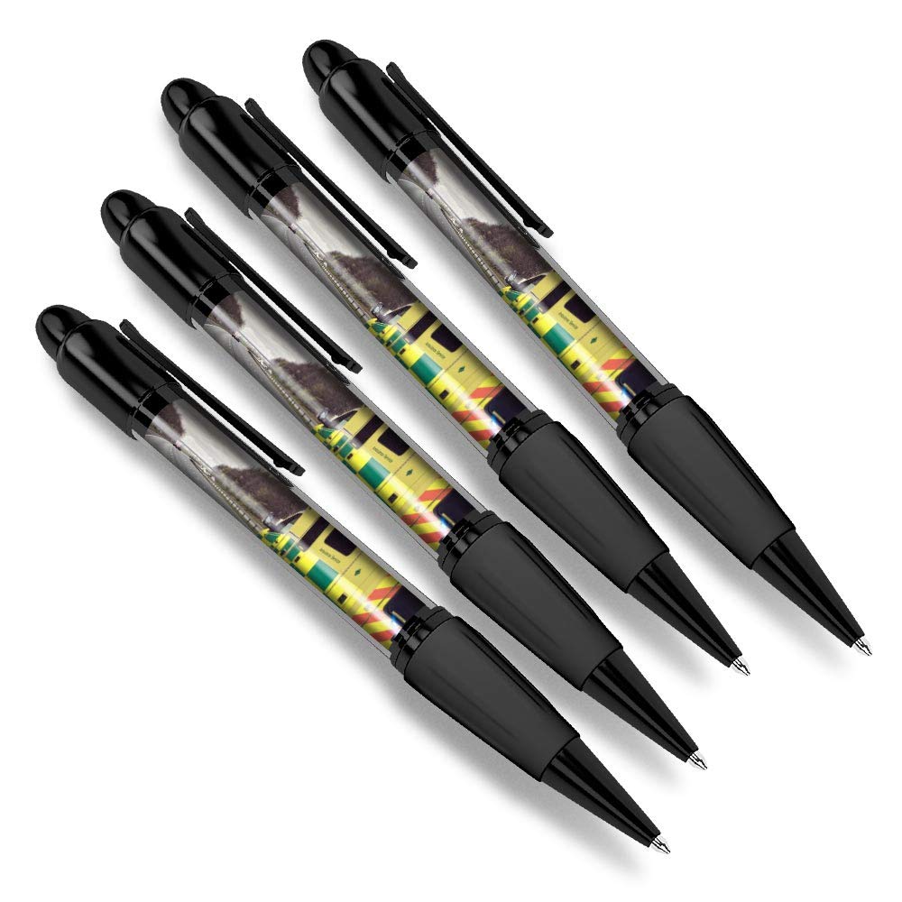 Destination Vinyl Ltd 4 x Matching Ballpoint Pens - Ambulance Emergency Services #15804
