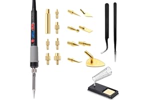 3D Printing Smoothing Tool Kit, 3D Printing Modify Finishing Tool Soldering Welding Iron Kit Heat Insert Brass Nut Kit-Smooth