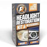 ExoForma Headlight Restoration Kit for Cars, Trucks &amp; SUVs | Removes Oxidation, Yellowing &amp; Haze, Restores Clear Plastic Headlights with Ceramic UV Coating
