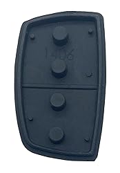 4 Buttons Car Remote Fob Case Key Fob Rubber Button