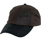 Outback Trading Men's Aussie Slugger Adjustable Breathable Waterproof Cotton Oilskin Baseball Cap with Air Vents