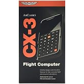 ASA CX-3 Flight Computer | Advanced Aviation Calculator for Student Pilots &amp; Professionals | FAA Approved for Exams | ICAO-Compliant Digital E6B