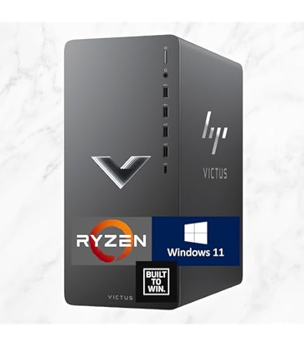 HP Victus 15 Ryzen 7　メモリ 32GB　SSD 1TB Amazon.com: HP Victus 15L Desktop | Gaming PC | AMD Ryzen 7 5700G
