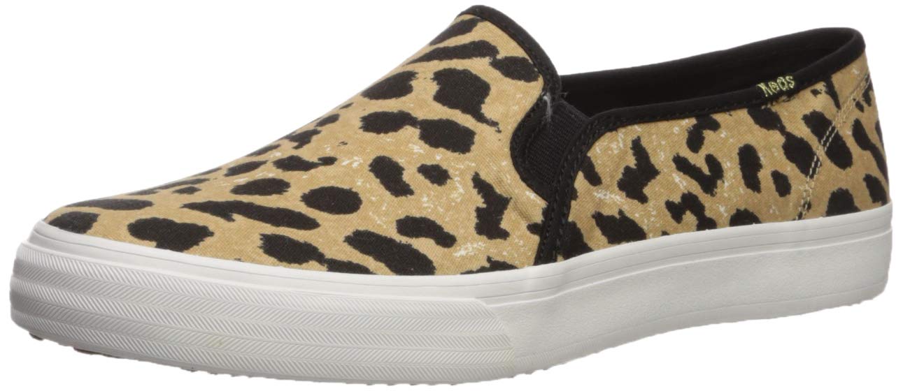 keds double decker leopard