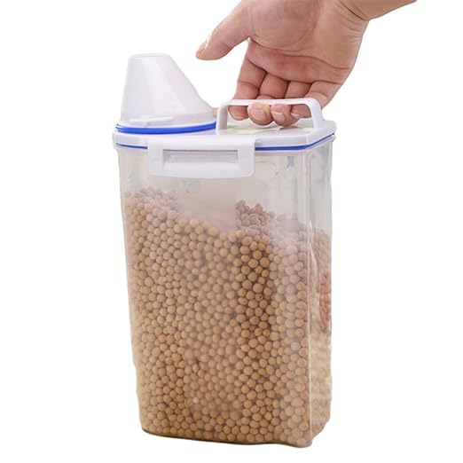 Nikgic plastic rice container Rice Storage Bin Cereal Container